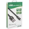 InLine Lightning USB kabelis, juodas/aliuminis, 2m MFi sertifikuotas