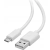 USB kabelis ISY USB-A - microUSB 2 m, baltas