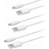 USB kabelis ISY USB-A - microUSB 2 m, baltas