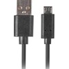 LANBERG CA-USBM-20CU-0018-BK laidas Quick Charge 3.0 USB Micro-B M ->A M 1.8M Juodas