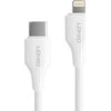 Kabelis USB-C - Lightning LDNIO 1m 30W balta LC121I