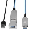 USB Kabelis - LINDY Šviesolaidinis USB 3.0 Laidas, 5Gbps, 30 m, Mėlynas