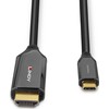 Lindy Adapteris - USB Type C į HDMI 8K60 1m Laidas 48Gbps Auksu Padengtas