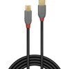USB Kabelis - LINDY 0.5m Type C į Micro-B 2.5W 480Mbps Anthra Line