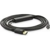 USB kabelis LMP USB- C - 1,8 m Juoda (LMP -USBC- DPC- B)