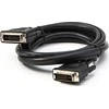 Video Kabelis DVI (24+1) M - DVI (24+1) M, Dual link, 2m, chroniony, juoda, Logo blister, EOL