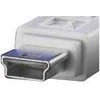 Logo USB kabelis (2.0), USB A M - miniUSB (M), 3m, juoda