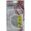 Logo USB kabelis (2.0), USB A M - USB B (M), 3m, juoda, blister