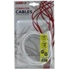 Logo USB kabelis (2.0), USB A M - USB B (M), 3m, juoda, blister