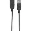 StarTech USB kabelis Manhattan USB-A - USB-A 1 m Juodas (308519)