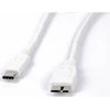 USB kabelis LMP USB-C - mikroUSB 1 m Balta (LMP -USBC-MUSB-W)
