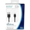 USB kabelis MediaRange USB-A – žaibiškas 1 m juodas (MRCS137)