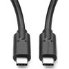 USB kabelis MicroConnect USB-C - USB-C 0,25 m Juodas (USB3.2CC0.25)