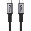 USB kabelis MicroConnect USB-C - USB-C 1.2 m Juodas (USB4CC1)
