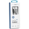 USB A į Micro USB laidas Blue Star Lite 3A 1,2 m juodas