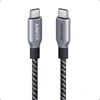 USB kabelis Platinet USB-C - USB-C 1,8 m juodas (A88E2012)