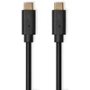 USB kabelis Port Designs USB-C - USB-C 1 m juodas (900074)