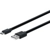 USB kabelis ProXtend USB 2.0 Micro B yra 5,5 x 2,1 Juodas 20CM