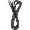 QOLTEC 52358 USB 2.0 Type C Kabelis USB 2.0 Type C 100W QC 3.0 PD 1.5m Juodas