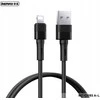 CABLE REMAX LEYA SERIES RC-C093 2,4A USB/LIGHTNING Juodas