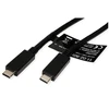 USB kabelis Roline USB-C - USB-C 0,5 m juodas (11.02.9056)