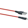 USB kabelis Schwaiger USB-A - Žaibas 1.2 m Raudona (LPRO410501)