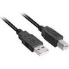 Sharkoon Cable USB 2.0 A-B juodas 2m