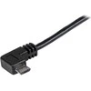 USB kabelis StarTech USB-A - mikroUSB 1 m juodasis (USBUB1MRA)