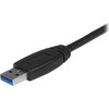 USB kabelis StarTech USB-A - USB-A 2 m Juodas (USB3LINK)