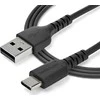 USB kabelis StarTech USB-A - USB-C 2 m Juodas (RUSB2AC2MB)