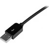 USB kabelis StarTech USB-A - Žaibas 1 m Juodas (USBLT1MB)