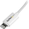 USB kabelis StarTech USB-A - Žaibas 3 m Baltas (USBLT3MW)