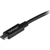 USB kabelis StarTech USB-B - USB-C 1 m Juodas (USB31CB1M)