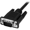 USB kabelis StarTech USB-C - D-Sub (VGA) 2 m Juodas (CDP2VGAMM2MB)