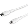 USB kabelis StarTech USB-C - Žaibas 2 m Baltas (RUSBCLTMM2MW)