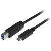 USB kabelis StarTech USB-C - USB-B 2 m Juodas (USB315CB2M)