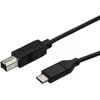 USB kabelis StarTech USB-C - USB-B 3 m Juodas (USB2CB3M)