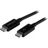 Kabelis USB StarTech USB-C - USB-C 0,5 m Juodas (USB2CC50CM)