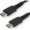 USB kabelis StarTech USB-C - USB-C 1 m juodas (RUSB2CC1MB)