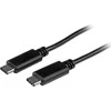 USB laidas StarTech USB-C – USB-C 1 m juodas (USB2CC1M)