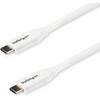 USB kabelis StarTech USB-C – USB-C 2 m baltas (USB2C5C2MW)