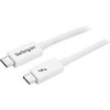 USB kabelis StarTech USB-C – USB-C 2 m baltas (TBLT3MM2MW)