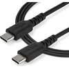 Kabelis USB StarTech USB-C - USB-C 2 m Juodas (RUSB2CC2MB)