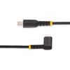USB kabelis StarTech USB-C - Žaibas 1 m Juodas (RUSB2CLTM1MR)