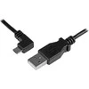 Kabelis USB StarTech USB-A - microUSB 2 m Juodas (USBAUB2MLA)