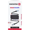 „Swissten“ magnetinis USB-C duomenų kabelis, savaime apsisukantis 60 W 1 m