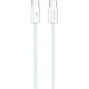 USB laidas T-Phox USB-C - USB-C 1 m Baltas