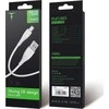CABLE T-PHOX NATURE MICRO USB Baltas 1.2M 3A