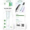 Kabelisis 60W 1m USB-C - USB-C T-Phox Gentle Juodos spalvos