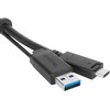 Kabelis USB Targus USB-C - USB-C 1 m Juodas (ACC1133GLX)